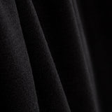 Laine Manteau Poncho Noir - Ribes y Casals