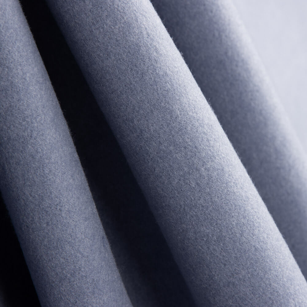 Manteau Loden Mouflon Bleu jean - Ribes y Casals