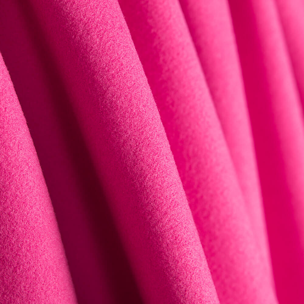 Mouflon Loden Manteau Fuchsia - Ribes y Casals