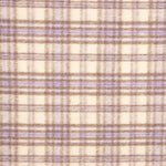 Manteau en Fourrure à Carreaux Beige - Ribes y Casals