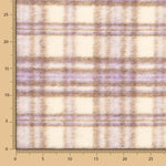 Manteau en Fourrure à Carreaux Beige - Ribes y Casals