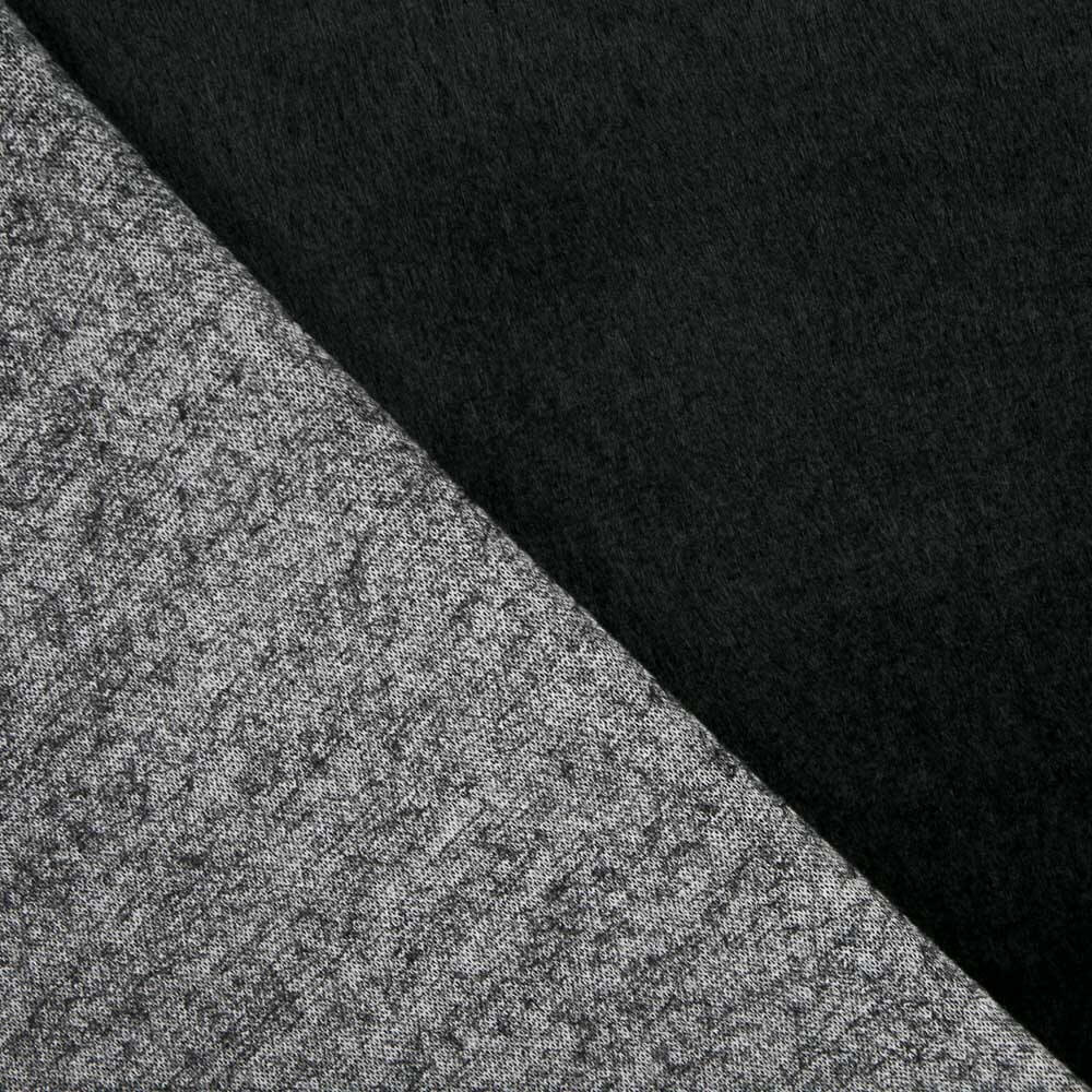 Manteau Sorona Fibre Maïs Poil Fin Noir - Ribes y Casals