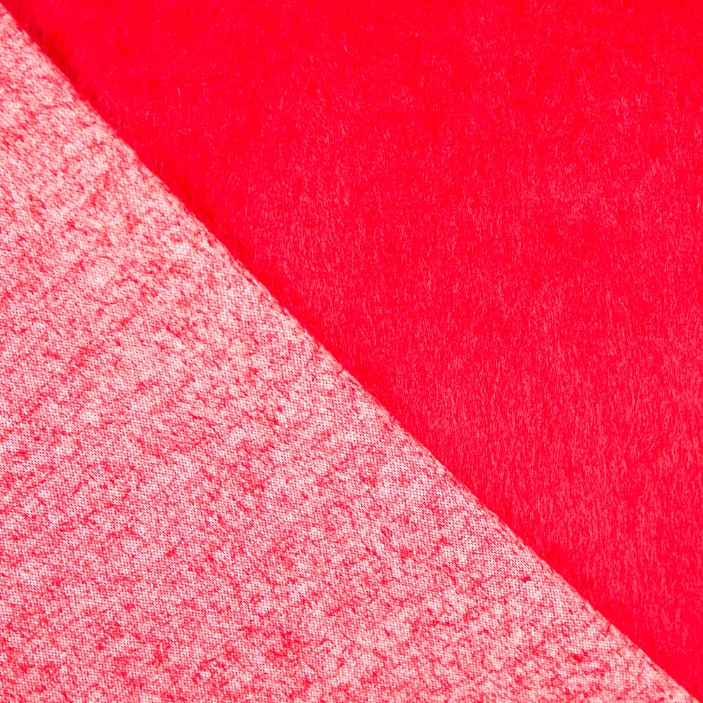 Manteau Sorona Fibre Maïs Poil Fin Rouge - Ribes y Casals