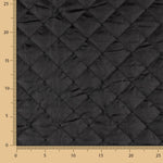 Tissu matelassé double face – Noir - Ribes y Casals