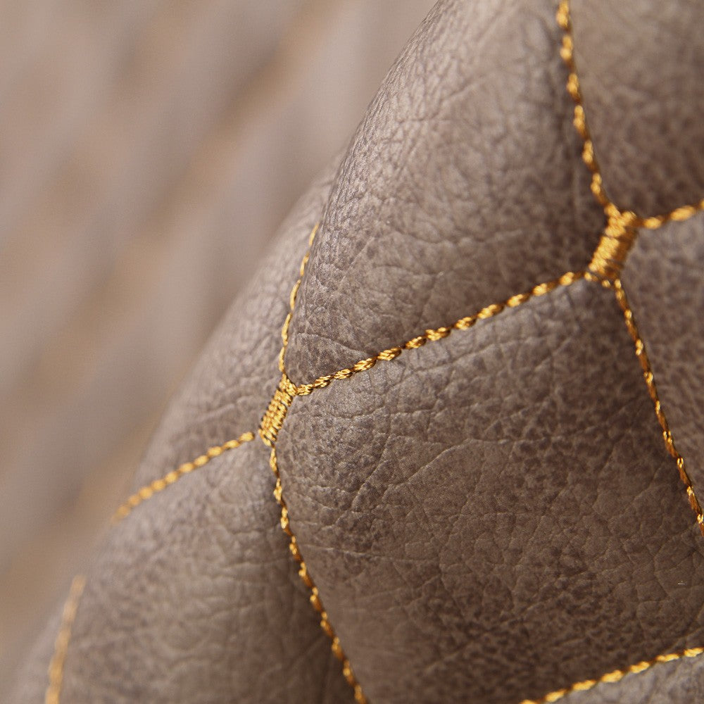 Similicuir Capitonné Marron - Ribes y Casals