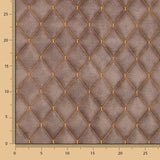 Similicuir Capitonné Marron - Ribes y Casals