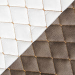 Similicuir Capitonné Marron - Ribes y Casals