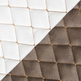 Similicuir Capitonné Marron - Ribes y Casals