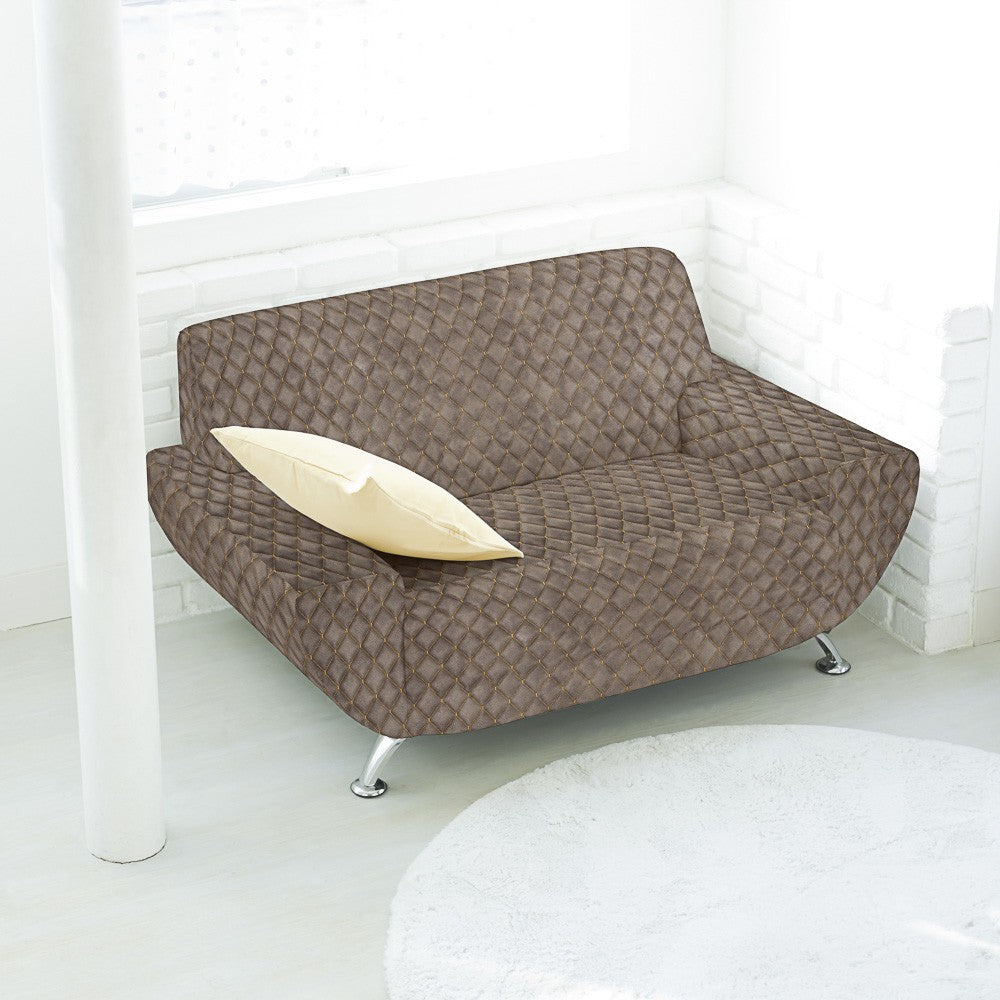 Similicuir Capitonné Marron - Ribes y Casals