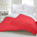 Popeline Capitonnée À Pois Rouge - Ribes y Casals