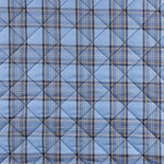 Quilting en coton à carreaux bleus - Ribes y Casals