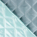 Acolchado Jacquard Geométrico Verde Agua - Ribes y Casals