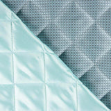 Acolchado Jacquard Geométrico Verde Agua - Ribes y Casals
