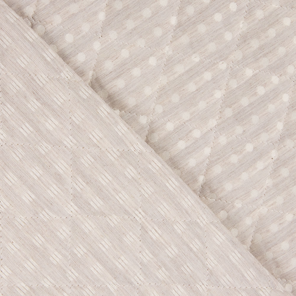 Jacquard Matelassé Beige - Ribes y Casals
