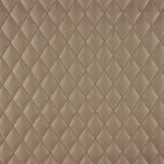 Faux Cuir Matelassé Losange Marron - Ribes y Casals