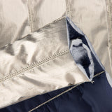 Matelassage métallisé argenté - Ribes y Casals