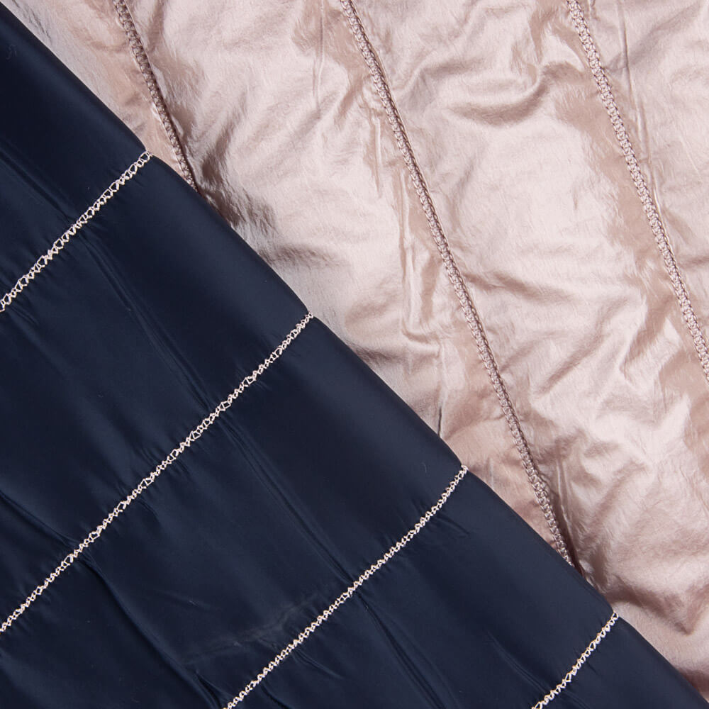 Matelassage métallisé rose - Ribes y Casals