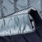 Matelassage métallisé saphir - Ribes y Casals