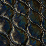 Cuir synthétique matelassé Géométrique Noir - Ribes y Casals