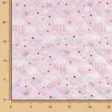 Coton Piqué Rembourré Rose Ciel - Ribes y Casals