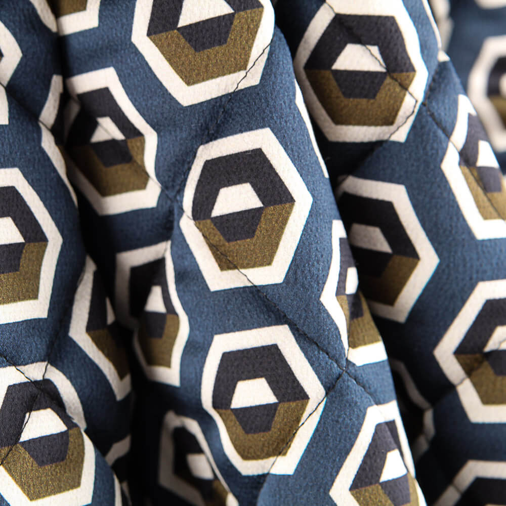 Matelassé Réversible Chasseur Vert - Ribes y Casals