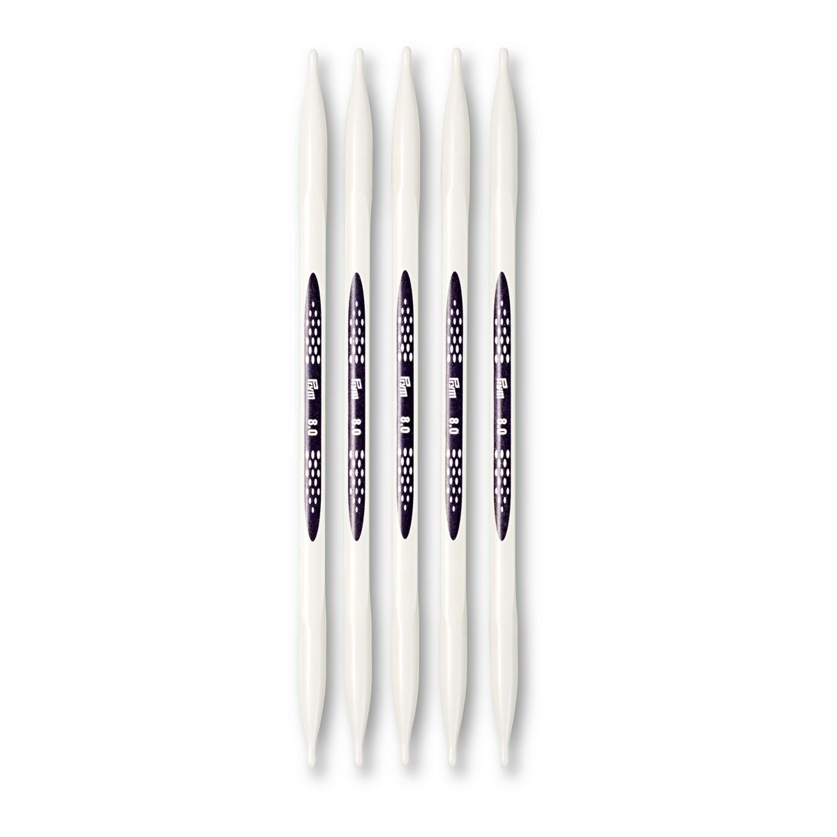 Prym - Aiguilles Double Pointe Ergonomique8mm. 194210 - Ribes y Casals