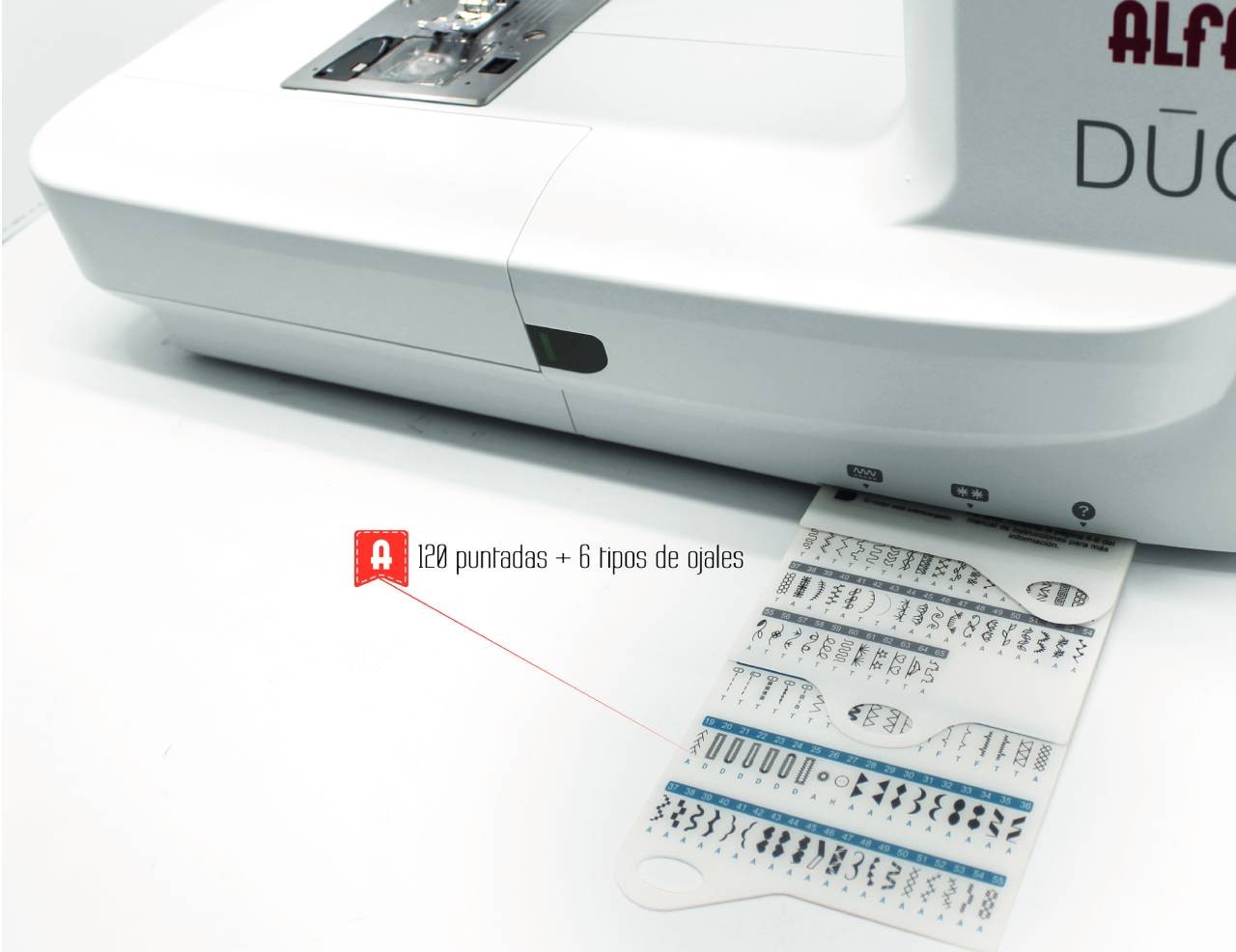 Machine Coudre Broder Alfa Duo Avec Wifi - Ribes y Casals