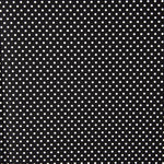 Popeline Coton Pois Noir - Ribes y Casals