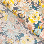 Retal Popelín Algodón Flor Silvestre Rosa 100x140 cm - Ribes y Casals