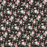 Popeline Coton Classique Mini Cretonne Noir - Ribes y Casals