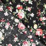 Popeline Coton Classique Mini Cretonne Noir - Ribes y Casals