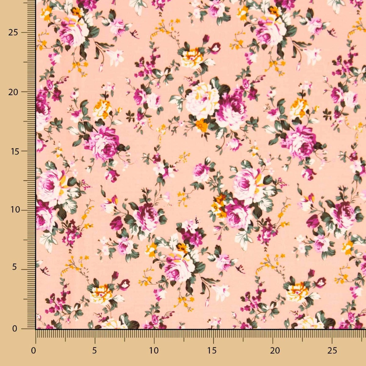 Popeline Coton Mini Cretonne Classique Rose - Ribes y Casals