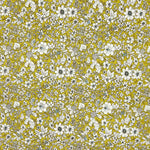 Popeline Coton Fleurs Noir - Ribes y Casals