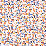 Popeline Coton Citron Écru - Ribes y Casals