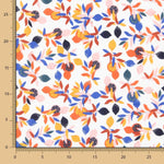 Popeline Coton Citron Écru - Ribes y Casals