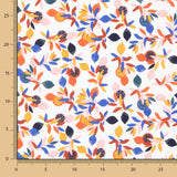 Popeline Coton Citron Écru - Ribes y Casals