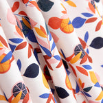 Popeline Coton Citron Écru - Ribes y Casals