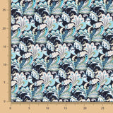 Popeline Coton Cachemire Canard - Ribes y Casals