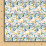 Popeline Coton Cachemire Gris Perle - Ribes y Casals