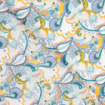 Popeline Coton Cachemire Gris Perle - Ribes y Casals