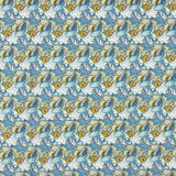 Popeline Coton Cachemire Vert Olive - Ribes y Casals