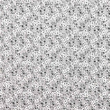 Popeline Coton Fleurs Blanc - Ribes y Casals