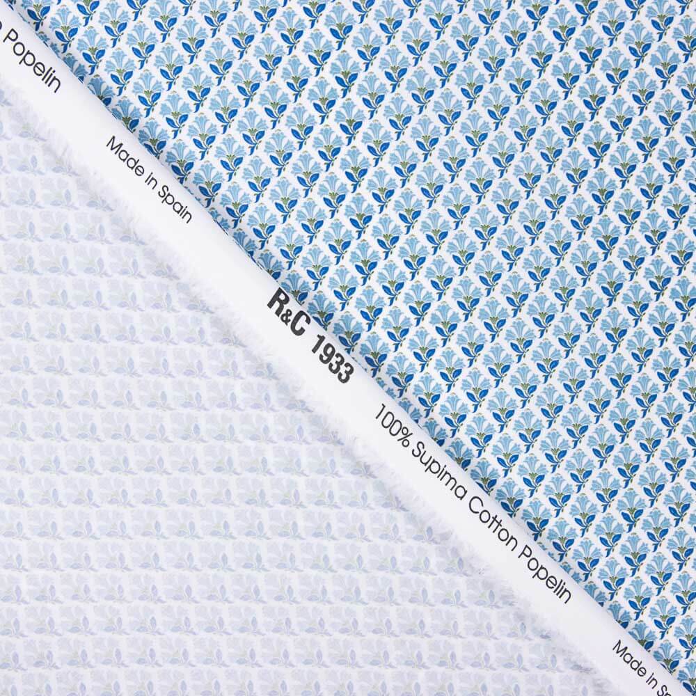 Popeline de coton imprimé Supima 10 - Ribes y Casals