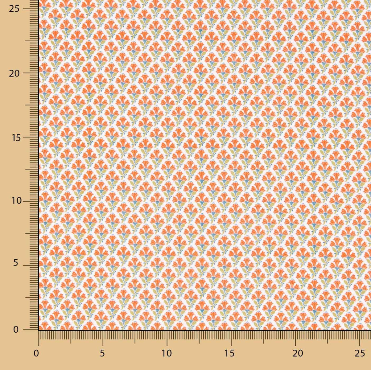 Popeline de coton imprimé Supima 11 - Ribes y Casals