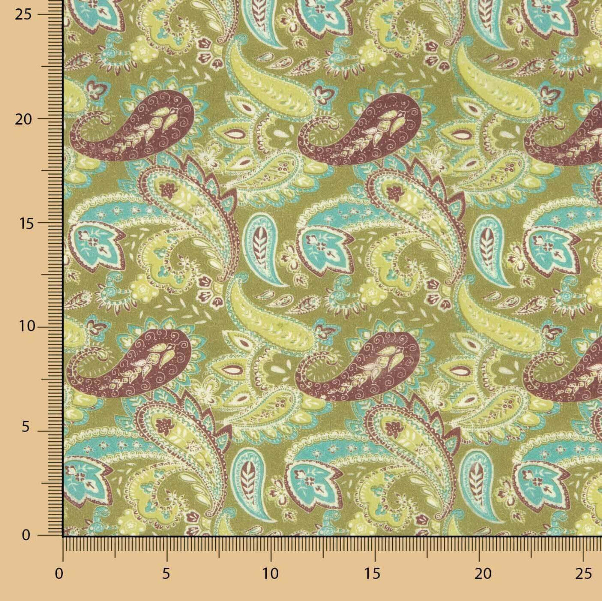 Popeline de coton imprimé Supima 18 - Ribes y Casals