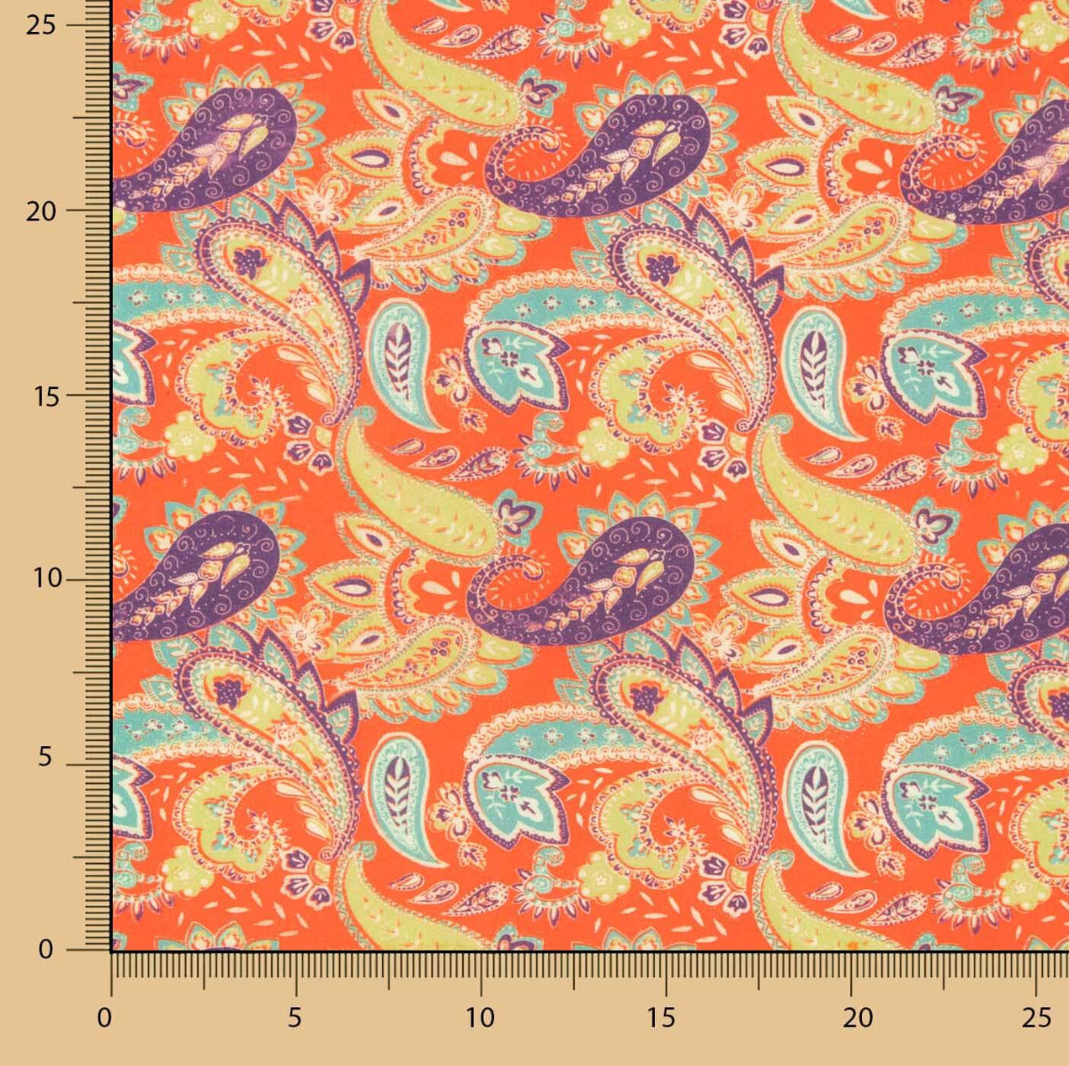Popeline de coton imprimé Supima 19 - Ribes y Casals