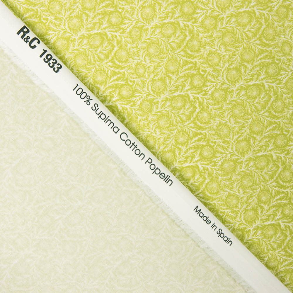 Popeline de coton imprimé Supima 02 - Ribes y Casals