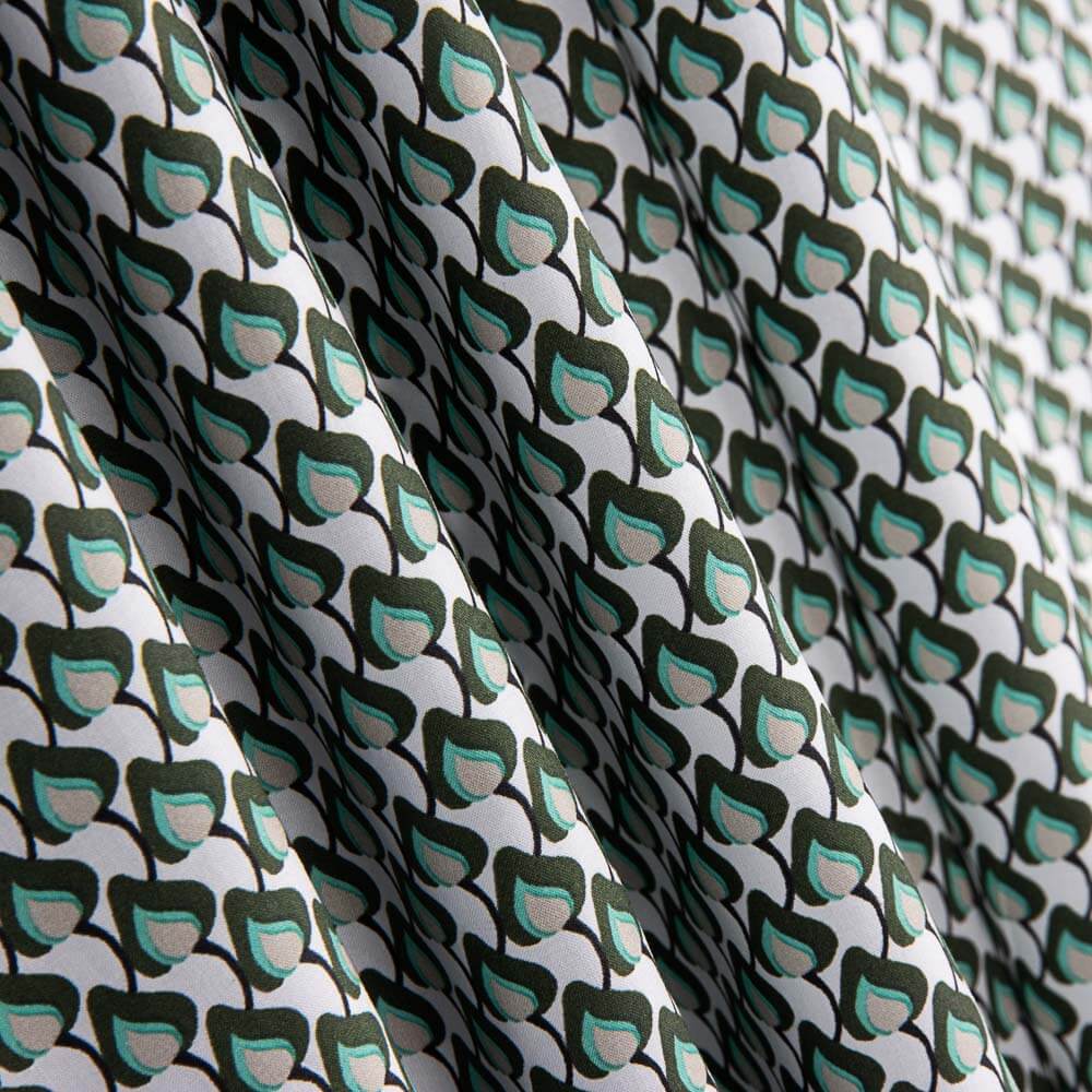 Popeline de coton imprimé Supima 23 - Ribes y Casals