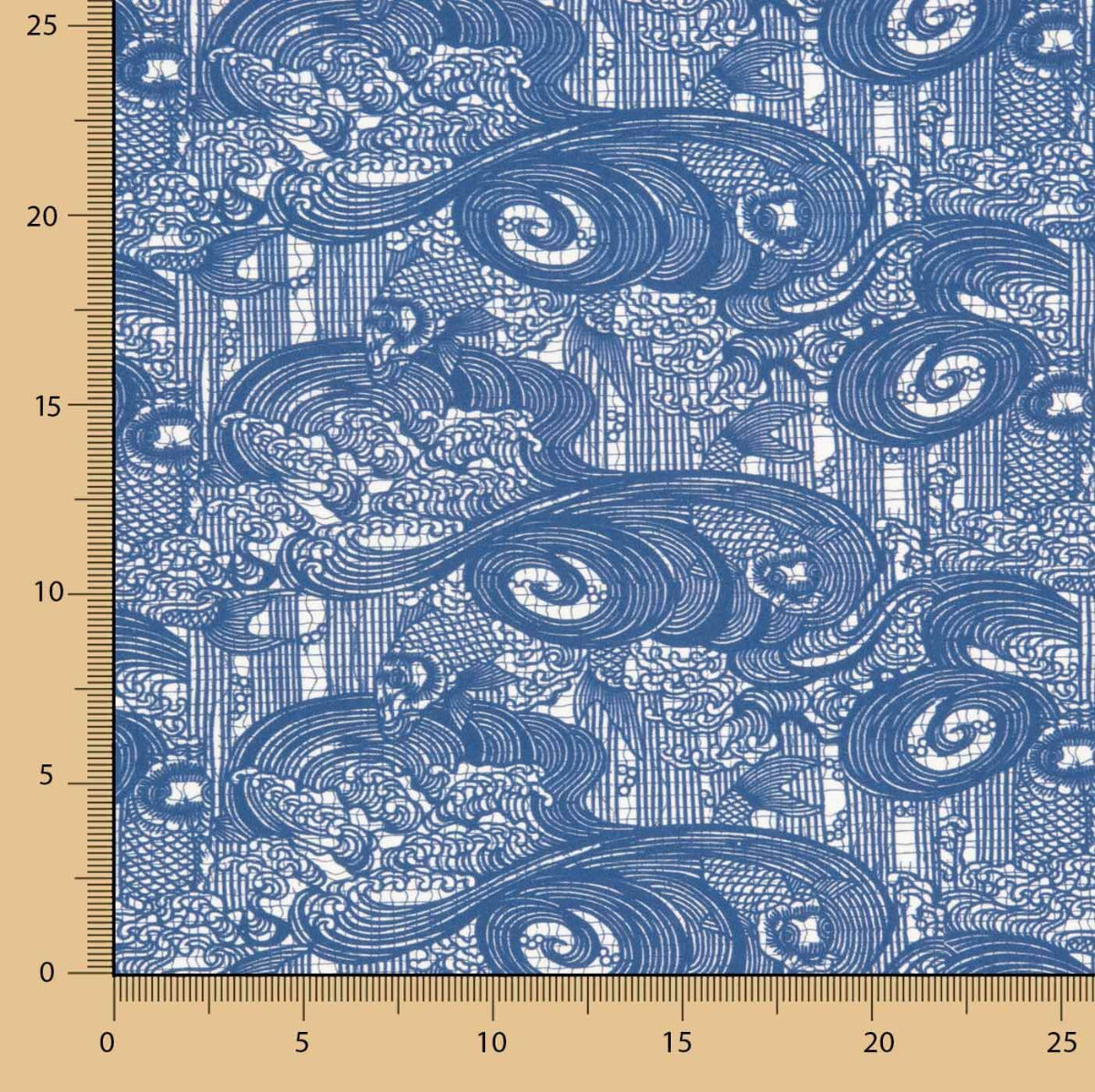 Popeline de coton imprimé Supima 03 - Ribes y Casals