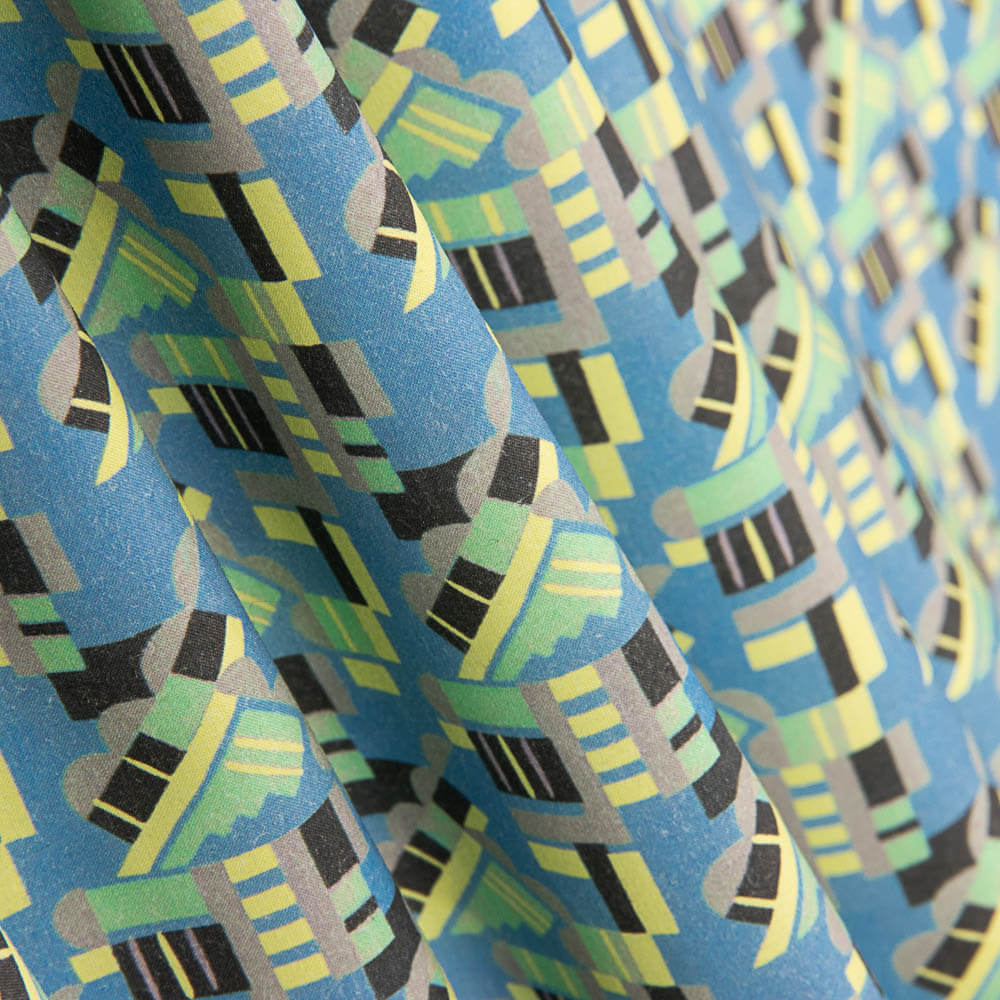 Popeline de coton imprimé Supima 04 - Ribes y Casals